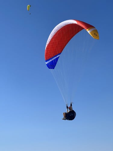 Red color iFLY hobby acro Paragliding