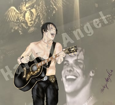 Yungblud- idols tour - original artwork and print