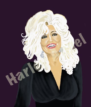 Beautiful woman artwork