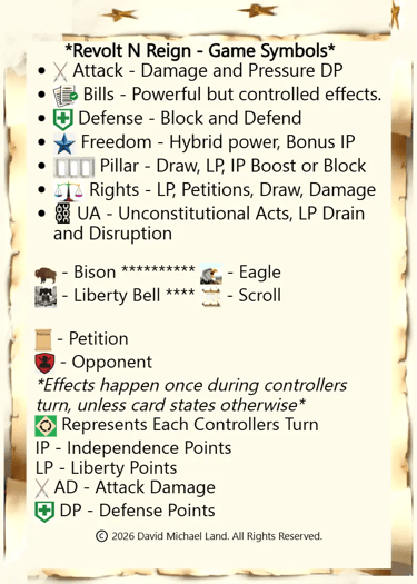 REVOLT N REIGN SYMBOLS