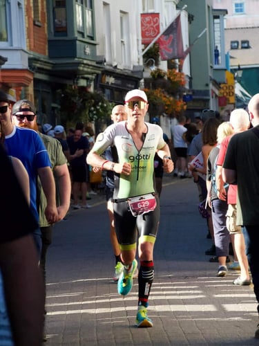 James Oswald Coaching Ironman Wales
