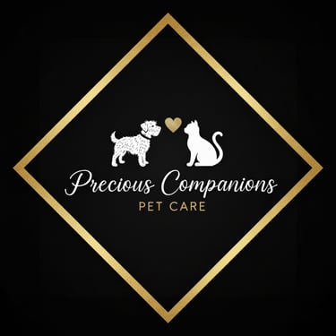 Precious Companions Pet Care logo