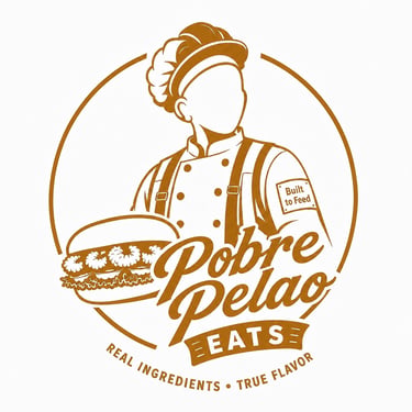 Pobre Peleo Eats logo