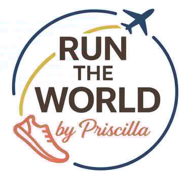 Run the World by Priscilla logo