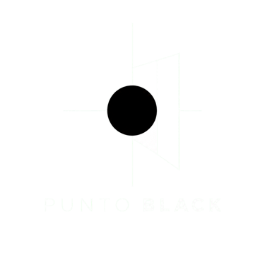 punto black real estate logo