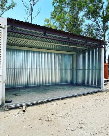 Construcción de almacén de residuos no peligrosos