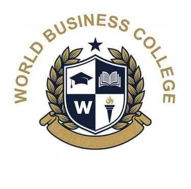 World Business College Patna logo