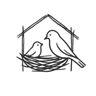 The Steady Nest logo