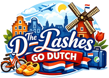 The D'Lashes Go Dutch logo