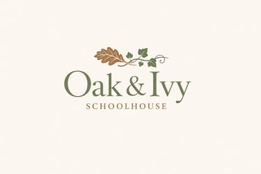 Oak & Ivy Schoolhouse logo