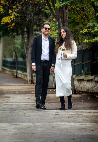 Istanbul wedding photography by street style by Lotus Photography