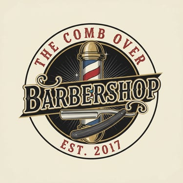 The Combover Barbershop logo