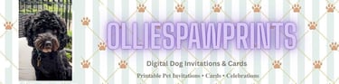 Ollies Paw Prints logo