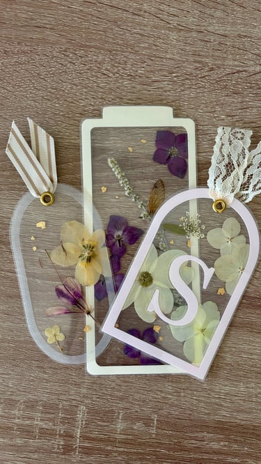 Handmade planner dashboards and pagemarkers for organized and intentional journaling.