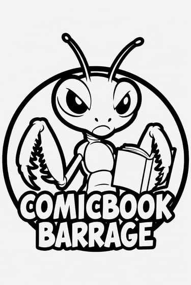 Comic Book Barrage logo