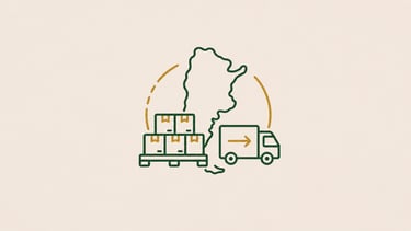 Entrega mayorista nacional por pallet cerrado de harinas, semillas y arroces