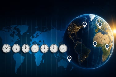 Why do some countries have multiple time zones_timenowonline