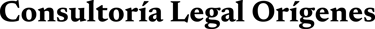 Orígenes Justicia logo