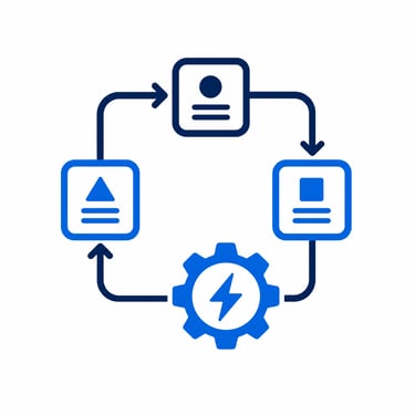 Workflow automation for reducing manual admin tasks