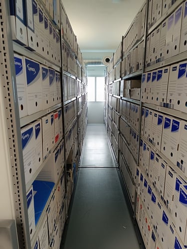 Photo magasin d'archives