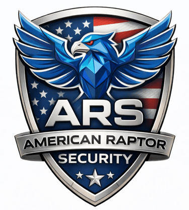 American Raptor Security ARS logo
