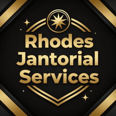 Rhodes Janitorial Services/ Luxury Cleaning for Homes & Businesses logo