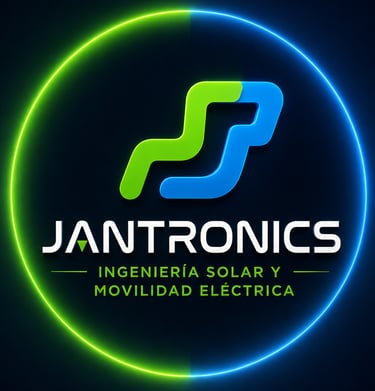 Jantronicscol-Energia Solar logo