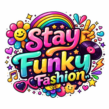 Stay funky fashion logo