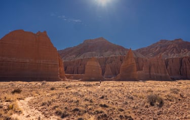 Cathedral Valley Formations