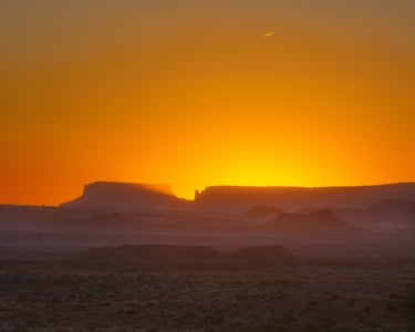 Sunrise Cathedral Valley