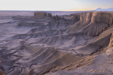 Moonscape Overlook Early Morning