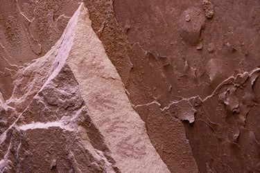 Handprints at House on Fire Ruins