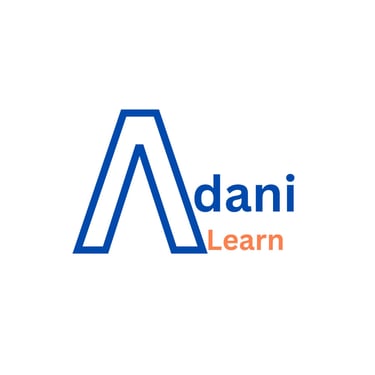 Adani Learn  logo