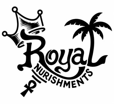 Royal Nurishments Food Trailer logo