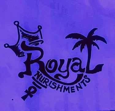 Royal Nurishments Food Trailer logo