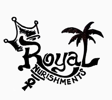 Royal Nurishments Food Trailer logo