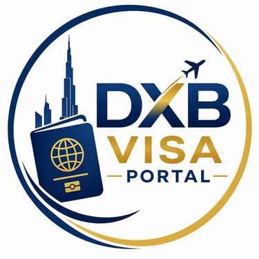 DXB VISA PORTAL logo