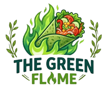 The Green Flame logo