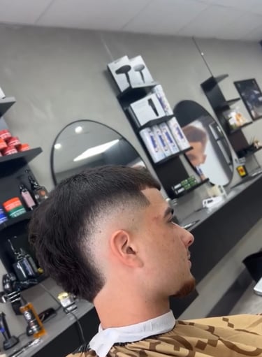 Men’s Fade - Silver barbers Braybrook