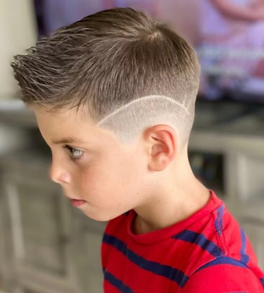 Kid’s Skin Fade - Silver Barbers Braybrook