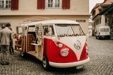 Rusty an einer Hochzeit