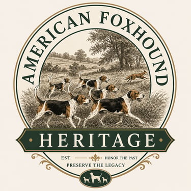 American Foxhound Heritage logo