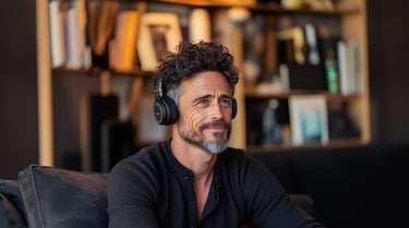 Alex Hormozi style entrepreneur recording bold business advice on camera in a modern office