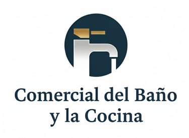 comercial del baño y la cocina logo