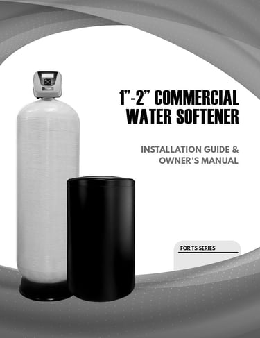 thumbnail of a commercial water softener manual