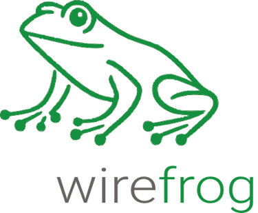 WireFrog logo