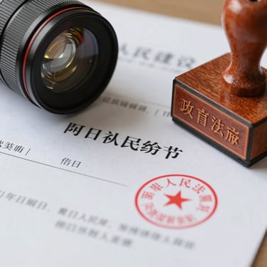 A close-up of a government e-stamp paper with a notary seal and official stamp, professional legal documentation photography.
