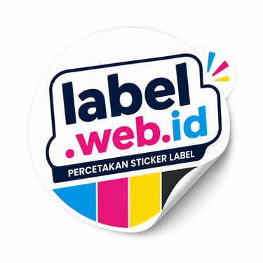 Percetakan Sticker Label logo