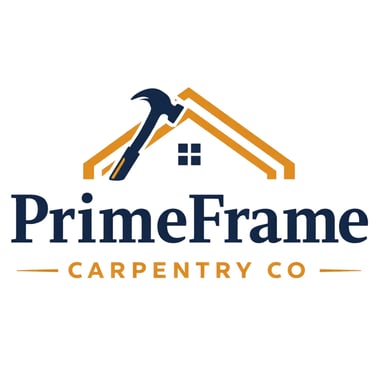 PrimeFrame Carpentry Co logo