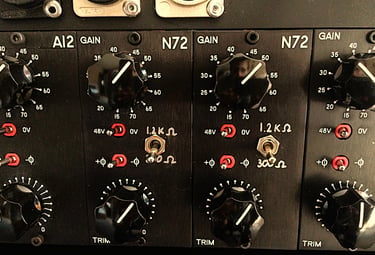 N72 SCA Preamp, Fil's HOUSE Studio, Sion, Valais